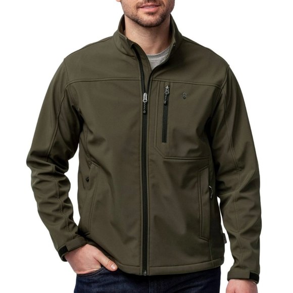 Free Country Jackets & Coats Free Country Mens S Jacket Dark Olive
